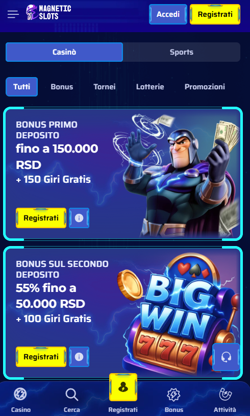Magneticslots Casino